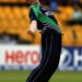 Kevin O'Brien lets out a scream, Australia v Ireland, World Twenty20 2012