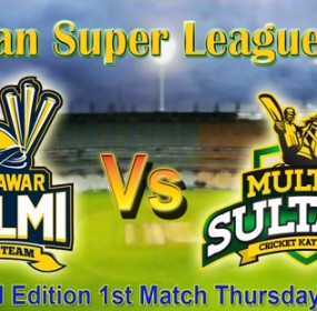 peshawar Zalmi vs Multan Sultan