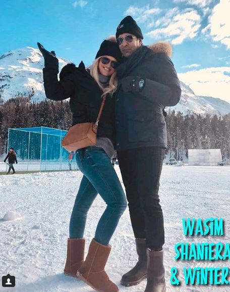 wasim akram and his wife