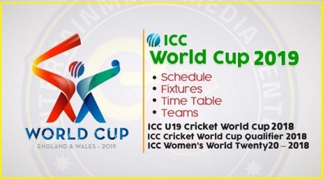 THE SCHEDULE FOR THE CRICKET WORLD CUP 2019 ...